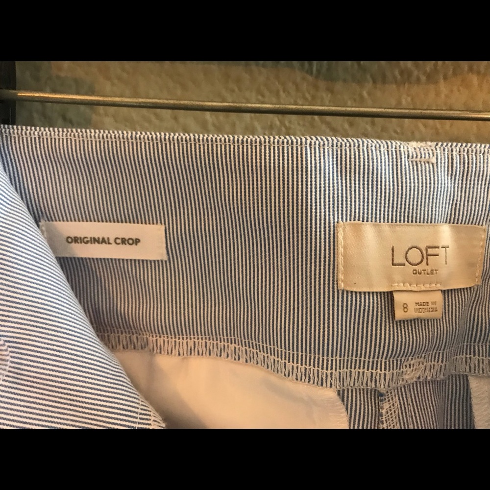 Loft pinstriped crop - Picture 5 of 5